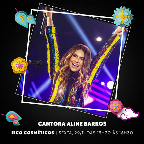 Aline Barros 29-11 das 15h30 as 16h30